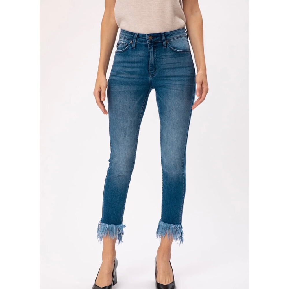 Kancan Sheila High Rise Ankle Skinny Jeans (Size 5/26)